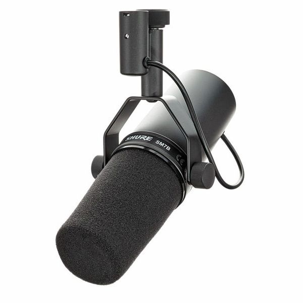 Shure SM7B mikrofon til podcast.