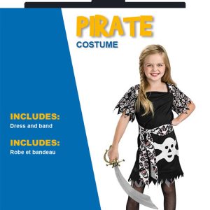 DEGUISEMENT PIRATE FILLE TAILLE L