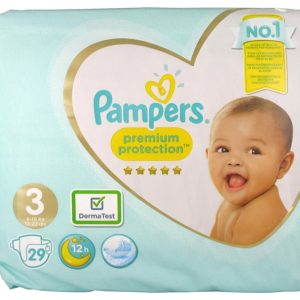 PAMPERS PREMIUM PROTECTION T1 2-5KGS 22 COUCHES – Jouets SAJOU Mayotte