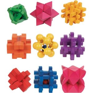 Casier 4 Puzzles – Bois – Jouets SAJOU Mayotte