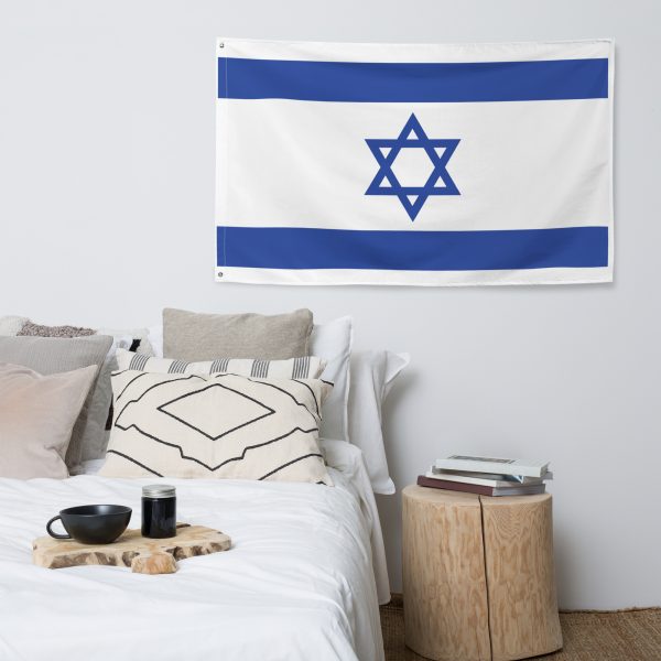 christian store, store,Israel flag wall decor