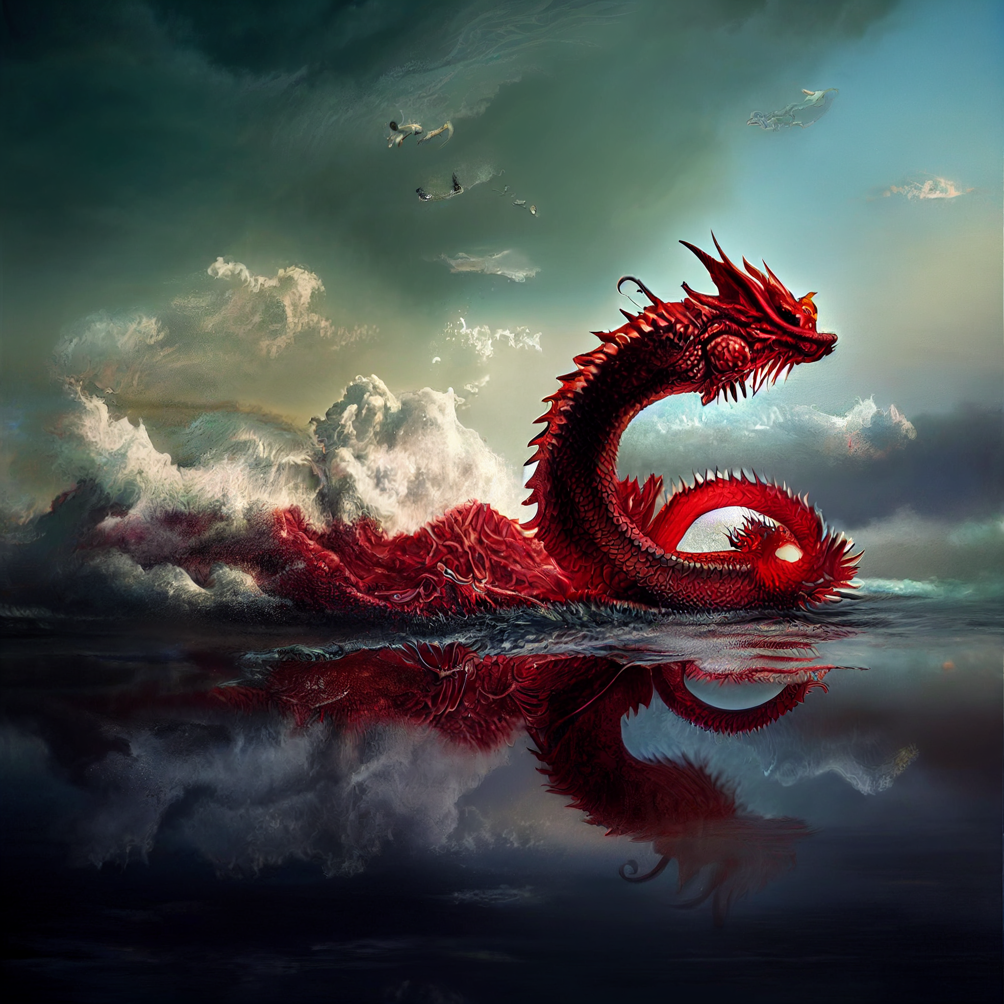 red sea dragon