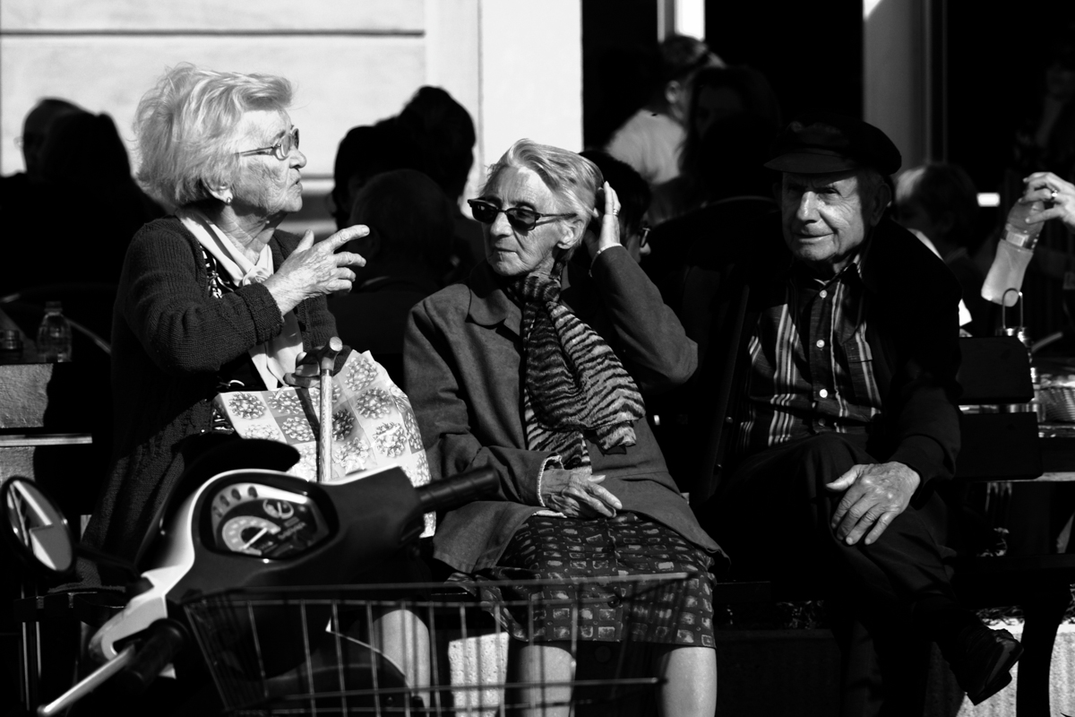 Black and White | Street Photography | Spain | When I was her age…