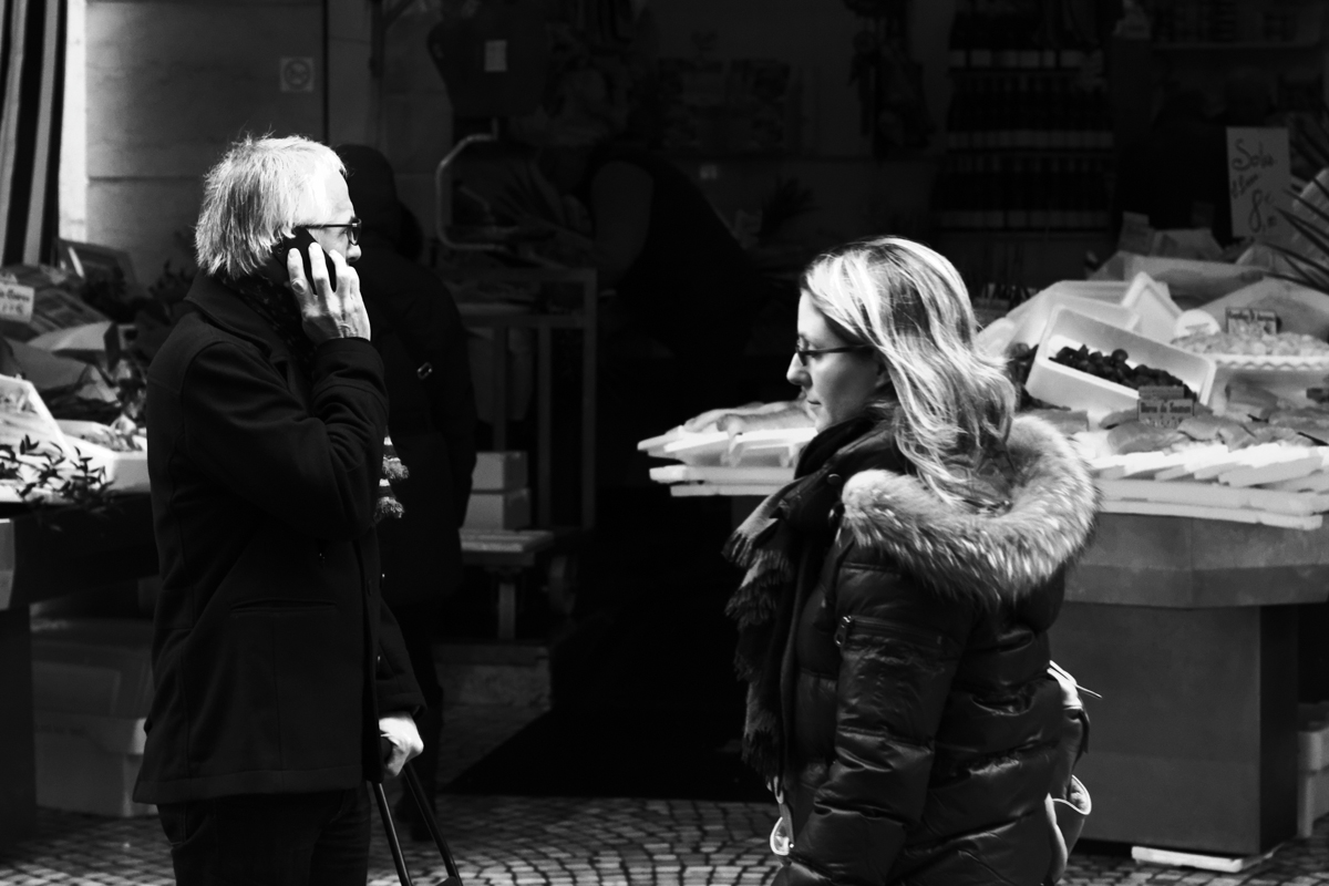 Black and White | Street Photography | Paris | Darling! There is no cod left