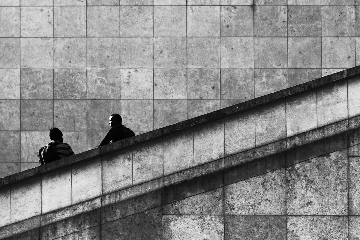 Black and White | Street Photography | Paris | Friends