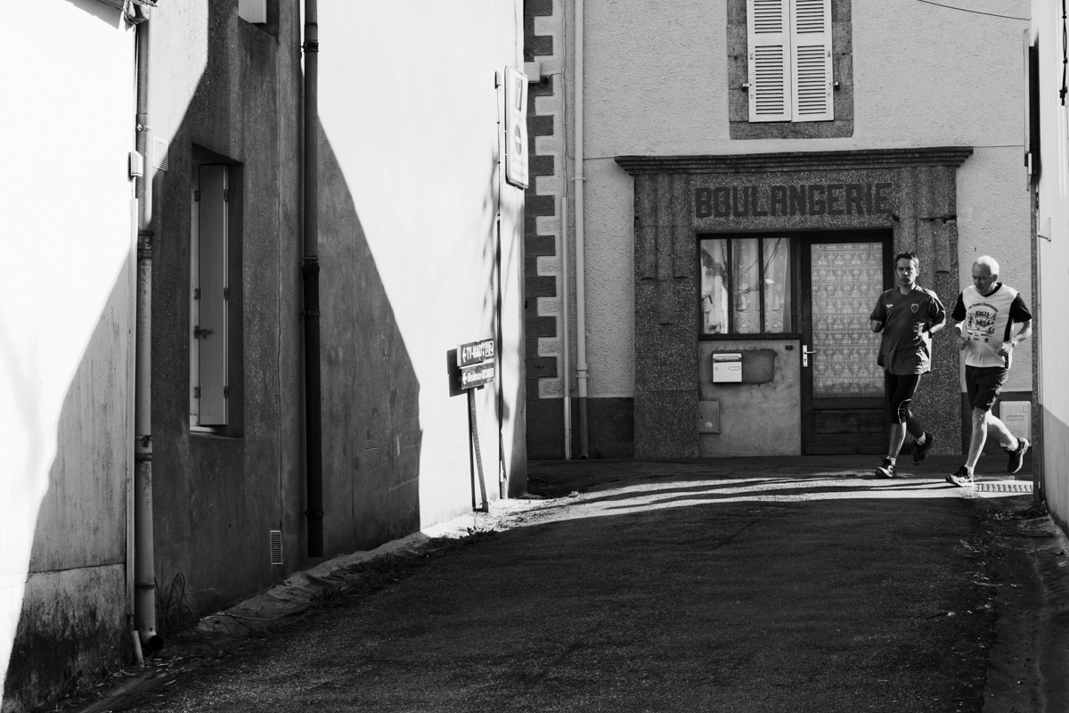 Black and White | Street Photography | Brittany | The abandoned bakery