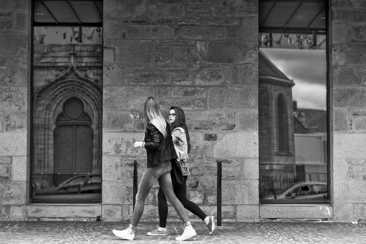 Black and White | Street Photography | Brittany