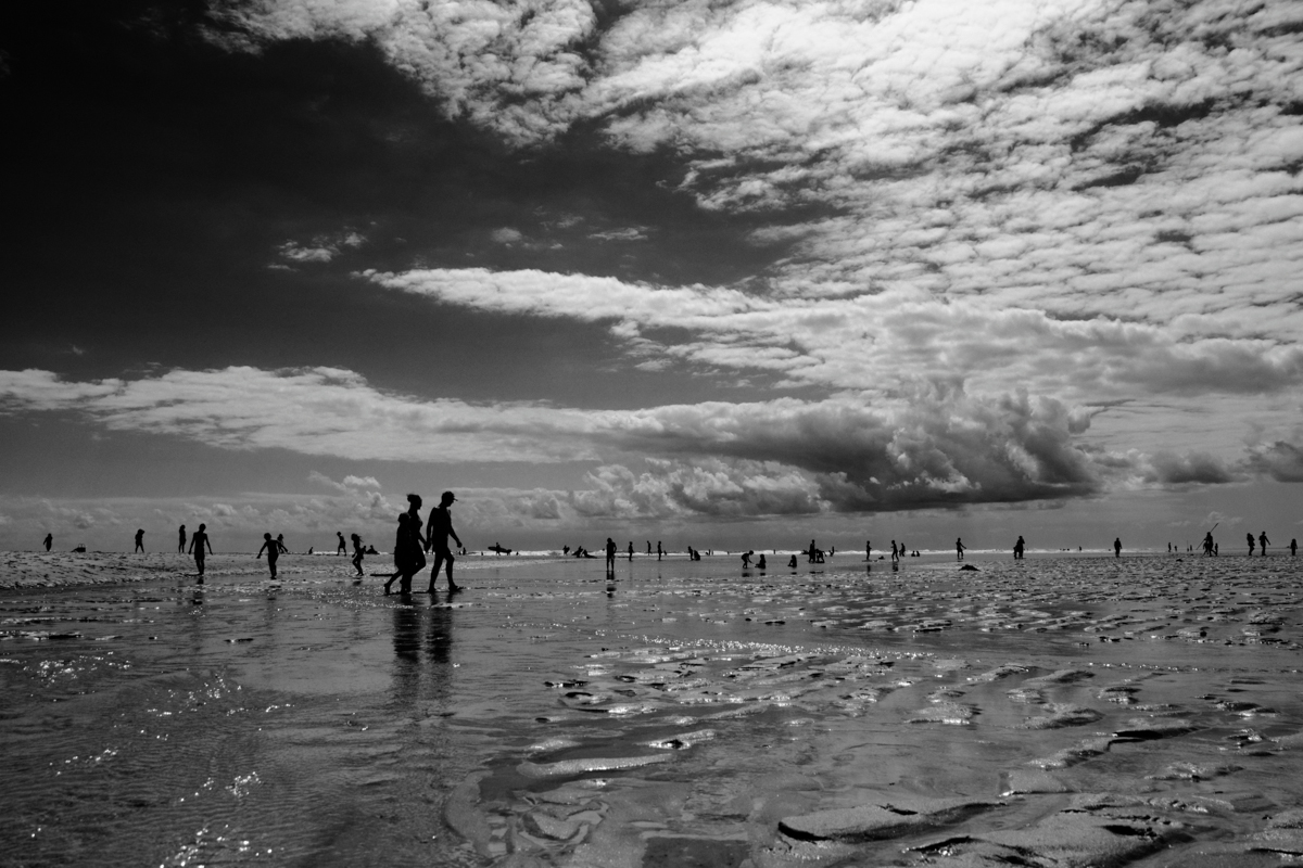 Black and White | Landscape Photography | Bordeaux | Low tide