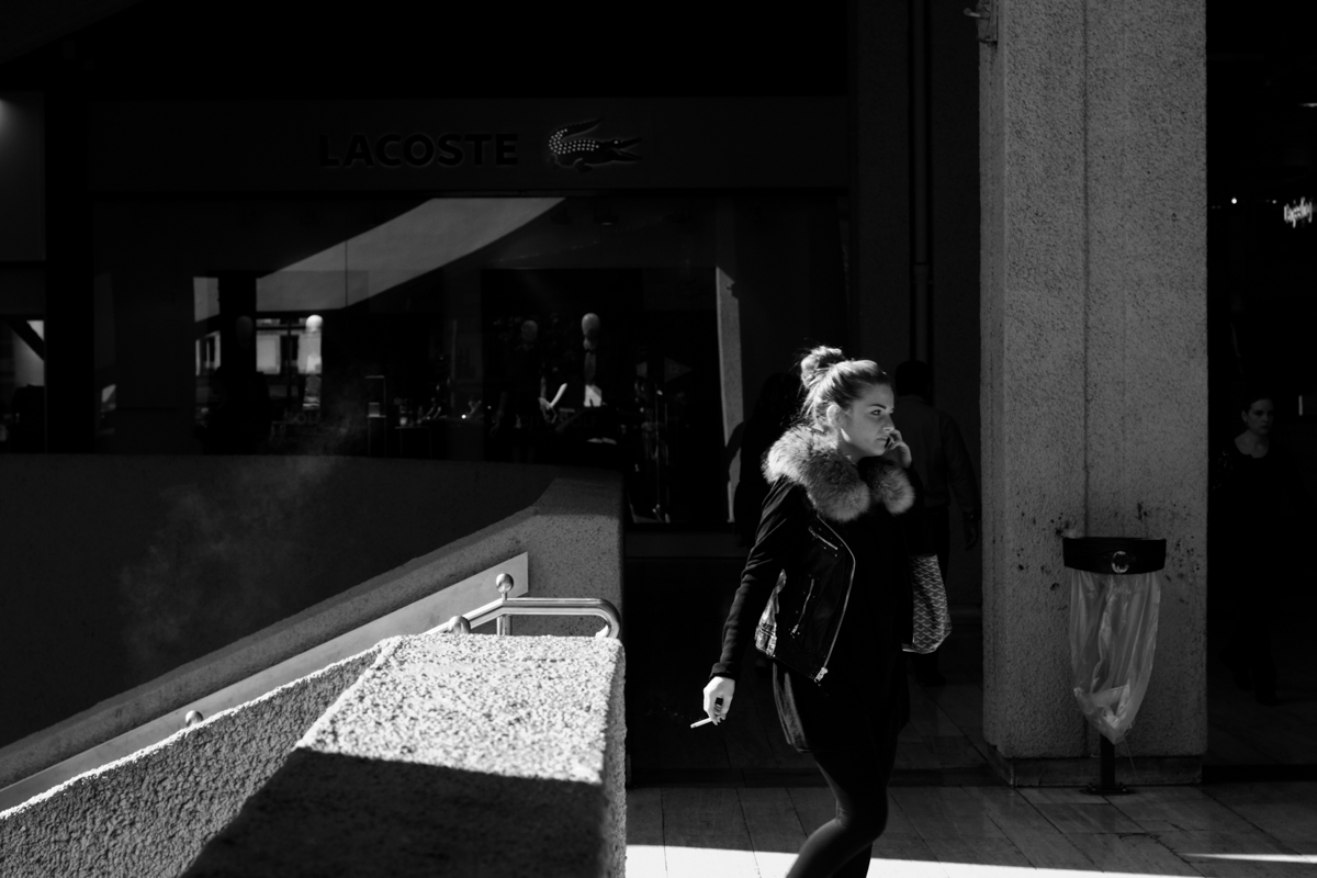 Black and White | Street Photography | Paris | Smoke