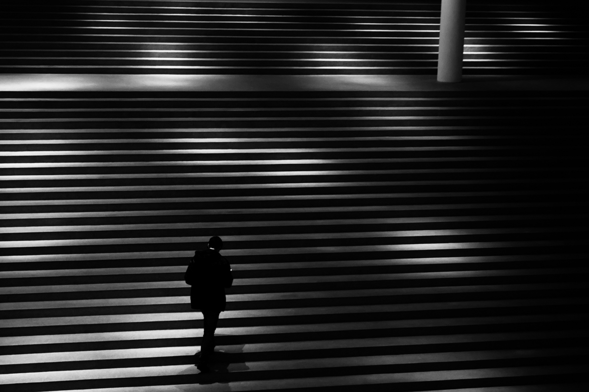 Black and White | Street Photography | Germany | Stairs