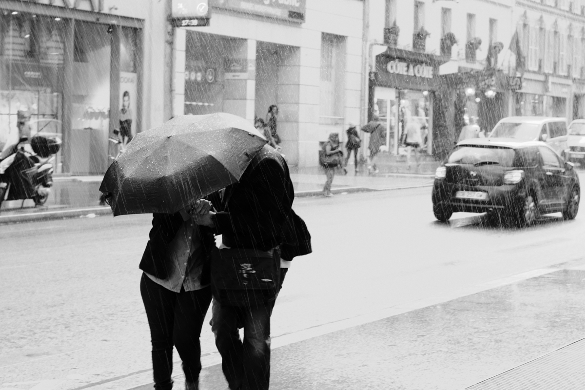 Black and White | Street Photography | Paris | Flood