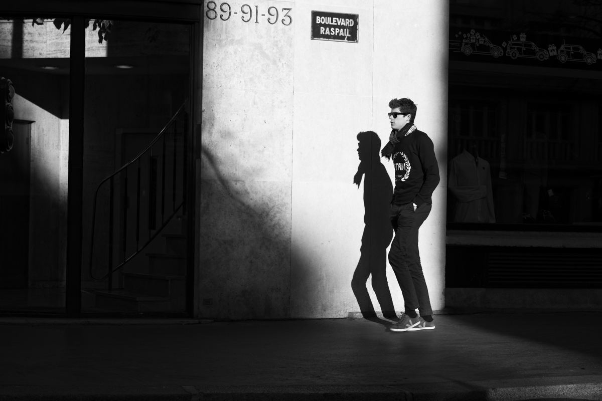 Black and White | Street Photography | Paris | Man