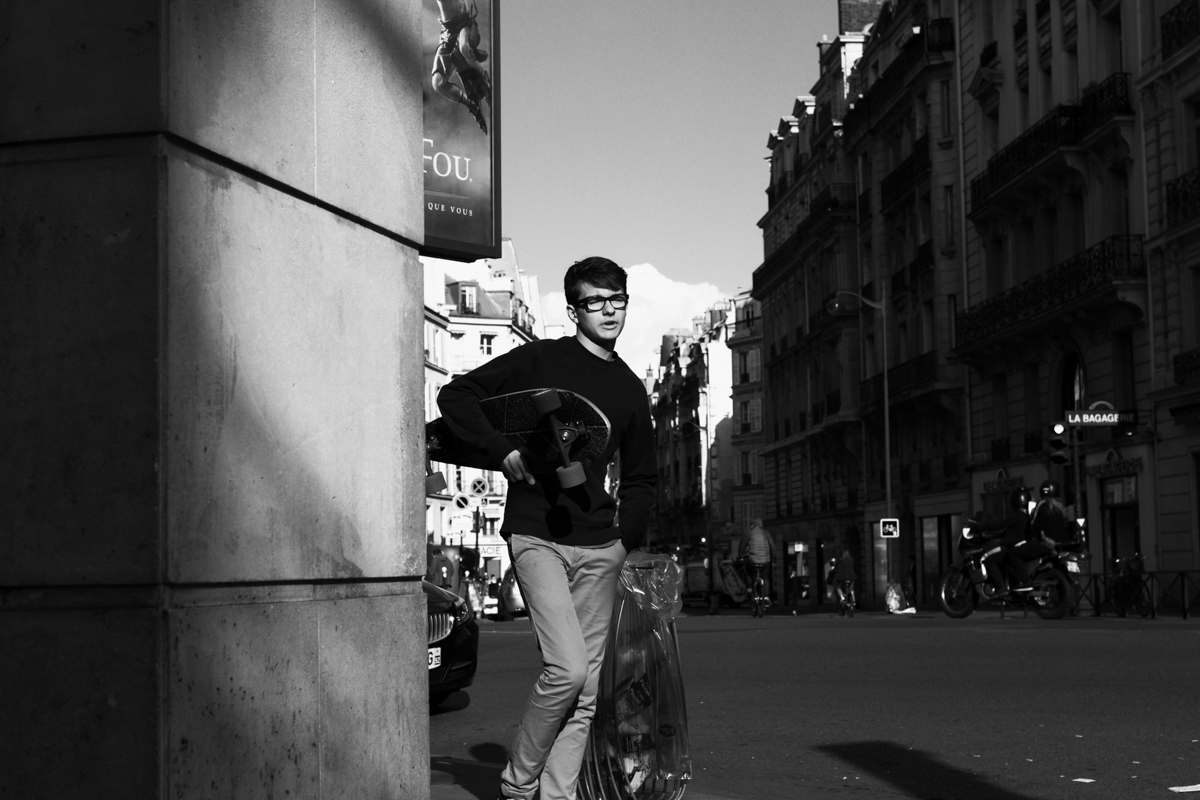 Black and White | Street Photography | Paris | Skater