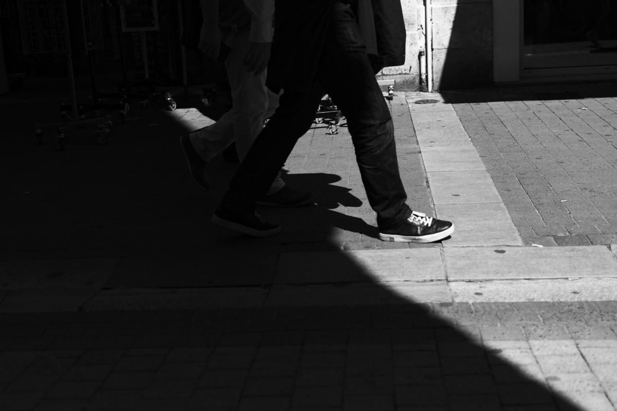 Black and White | Street Photography | Bordeaux | Step