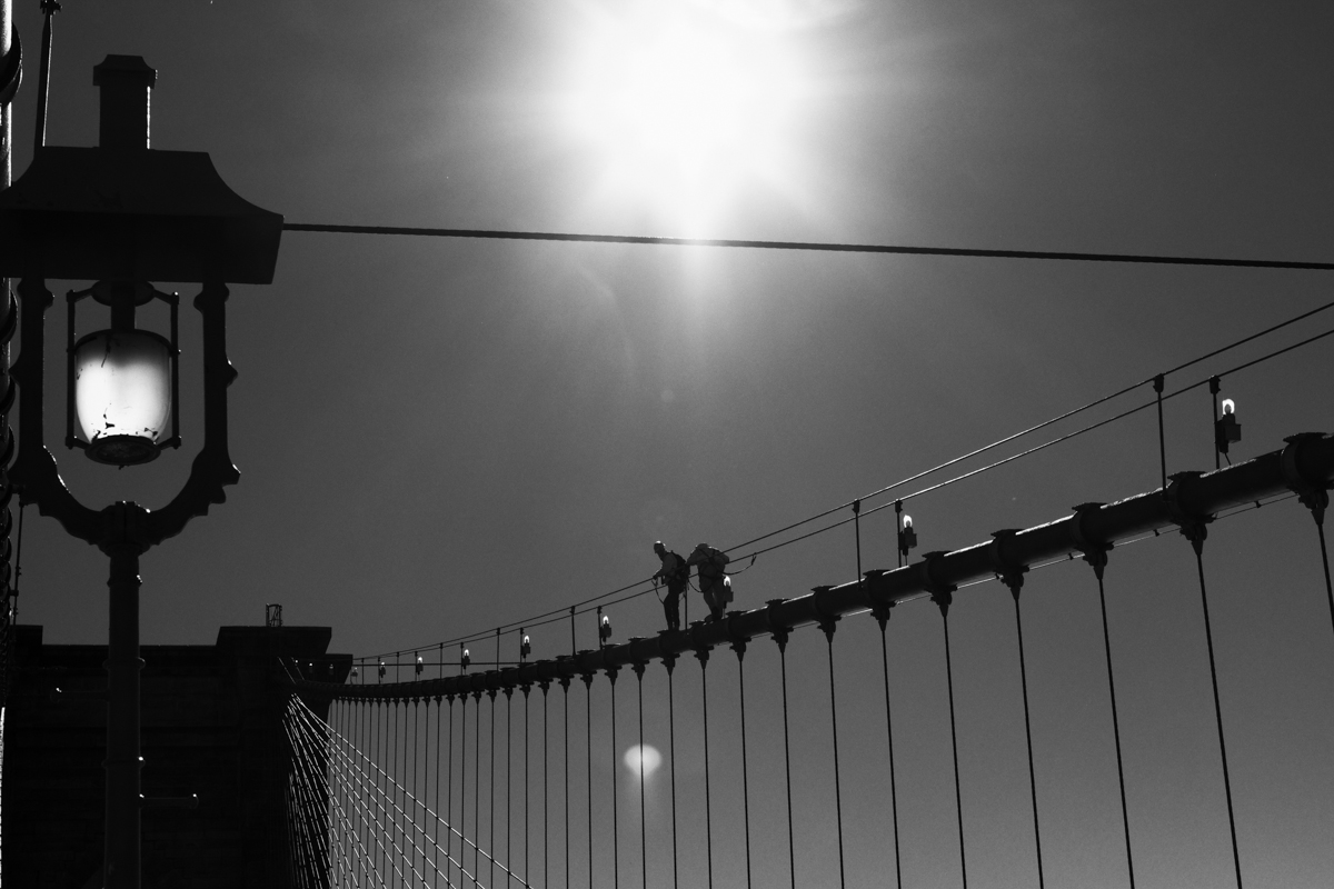 Black and White | Street Photography | New York | Working 1