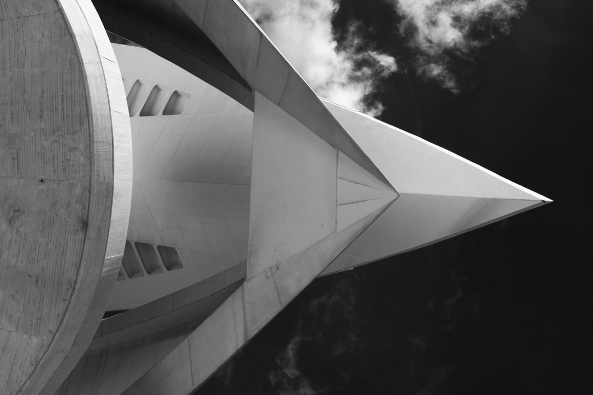 Black and White | Architecture Photography | Spain | Palau de les Arts