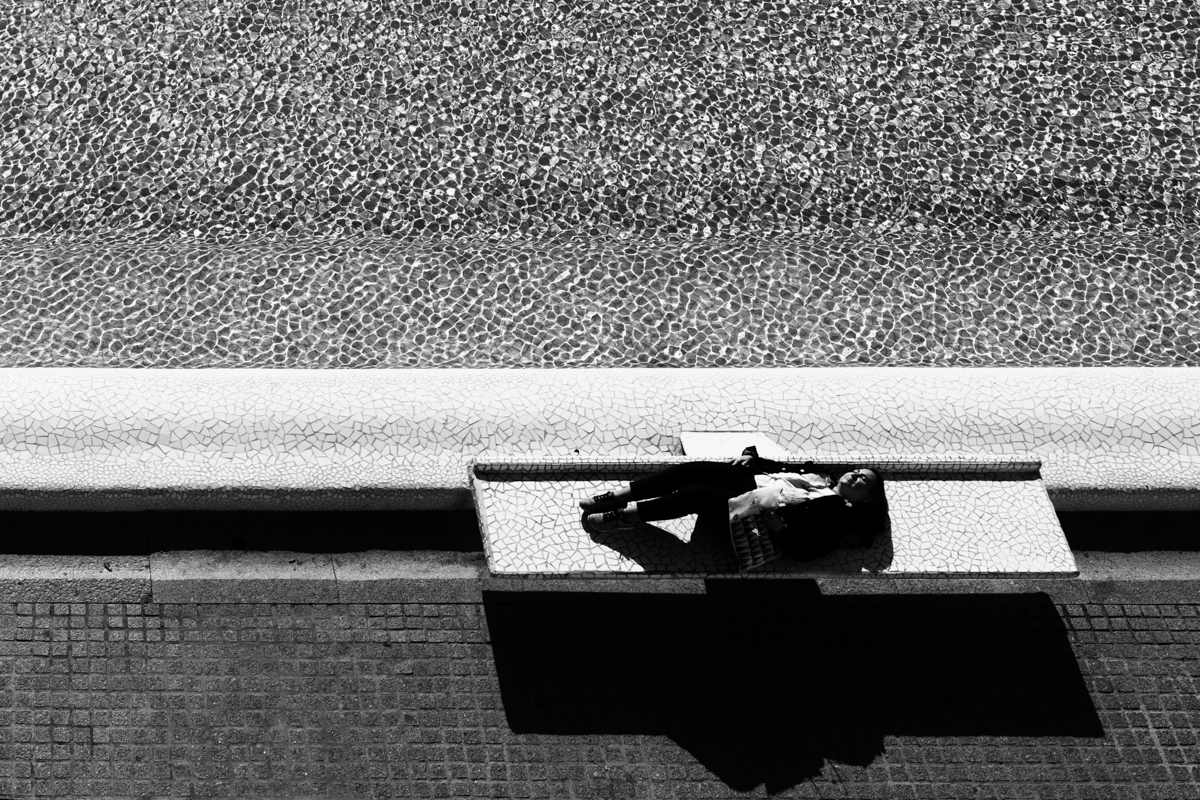 Black and White | Street Photography | Spain | Siesta