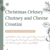 Orkney Crostini