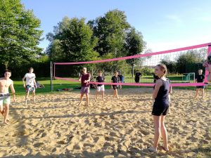 Read more about the article Volleyballspiel mit der Wasserwacht
