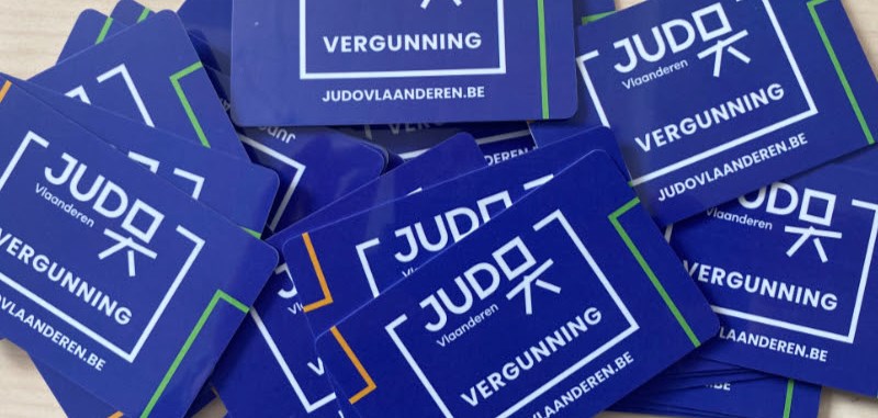 Opslag vergunning Judo Vlaanderen