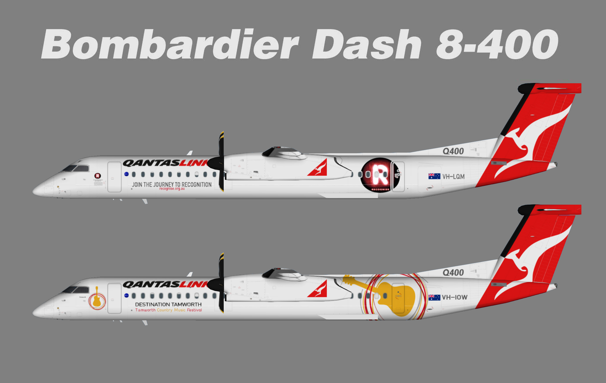 Qantaslink Bombardier Dash8-Q400 Specials