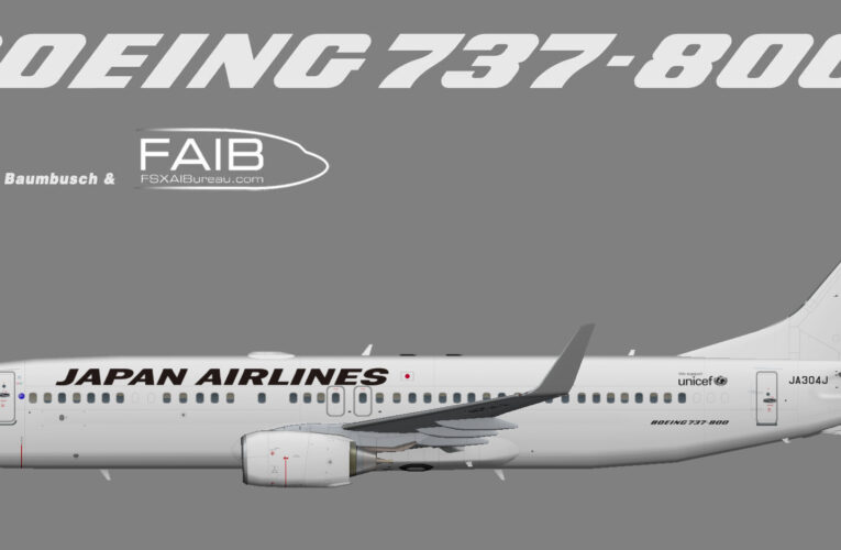 JAL – Japan Airlines Boeing 737-800w