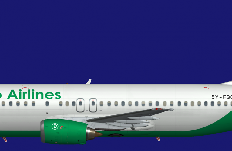 Daallo Airlines B737-400