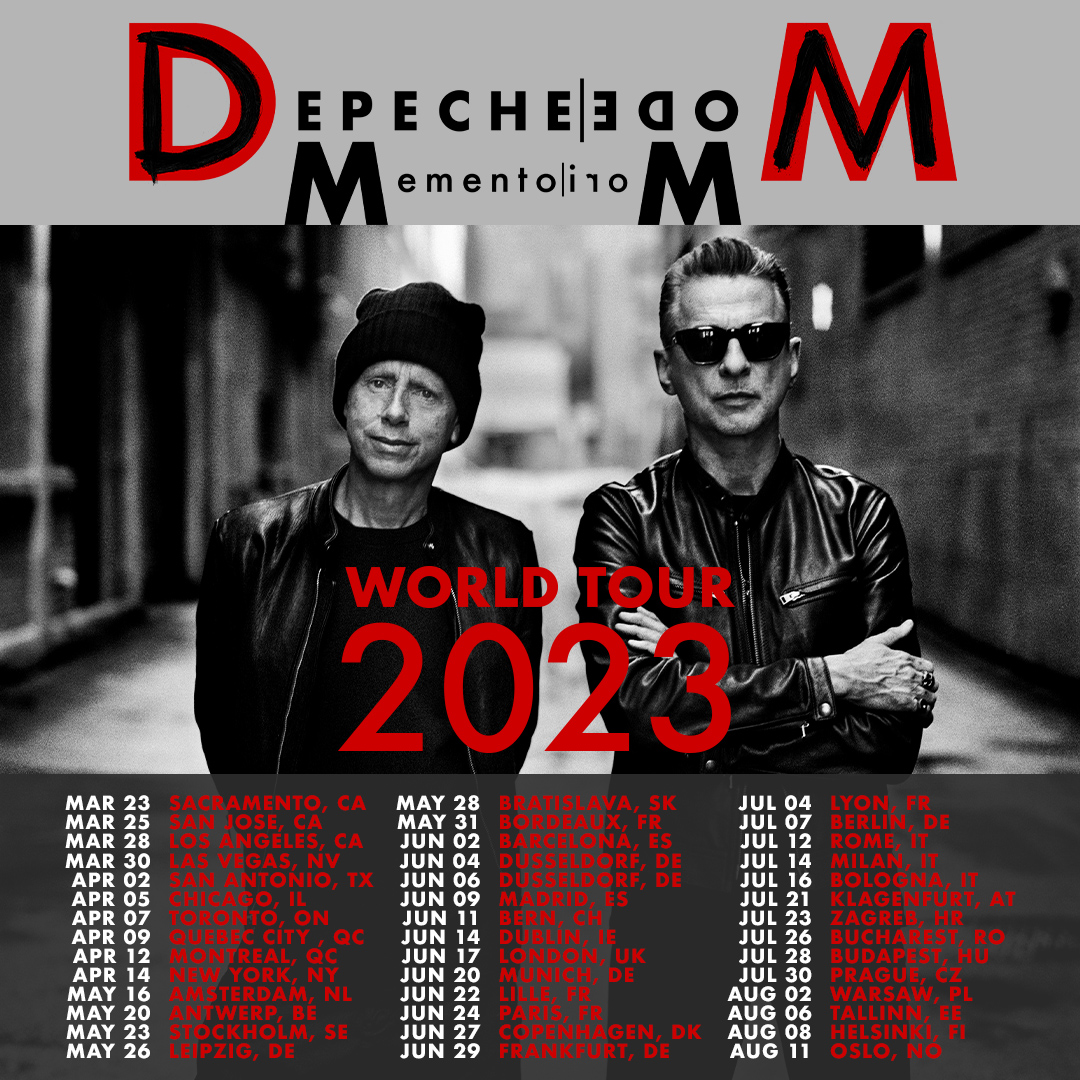 Depeche Mode til Danmark i juni 2023