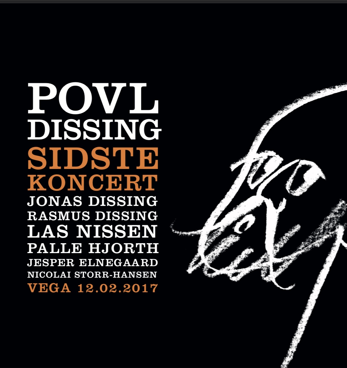 Povl Dissing sidste koncert kommer på vinyl