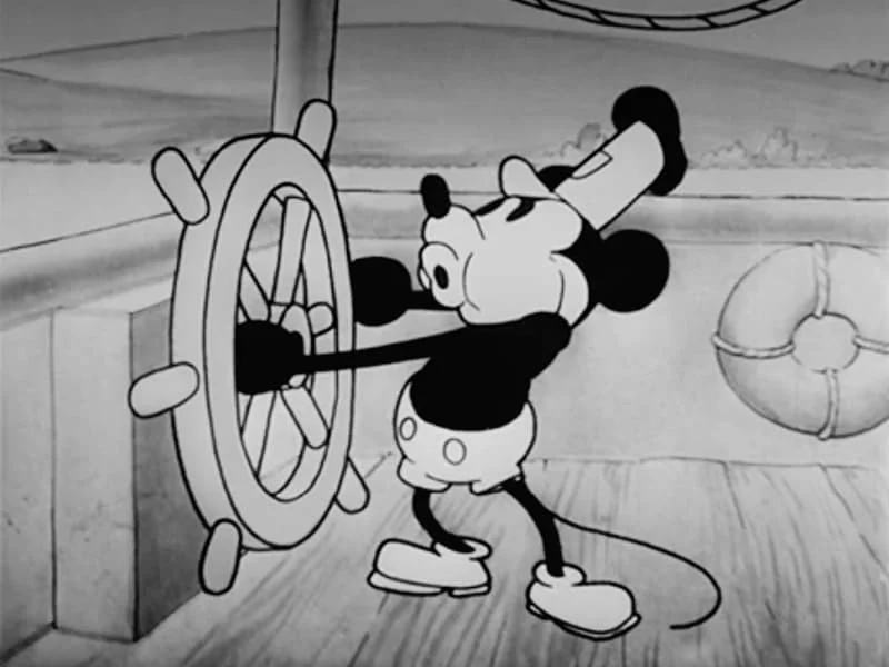 Disney mister Copyright til Steamboat Willie