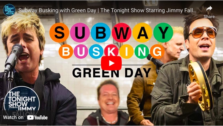 Green Day i Subway og med nyt album