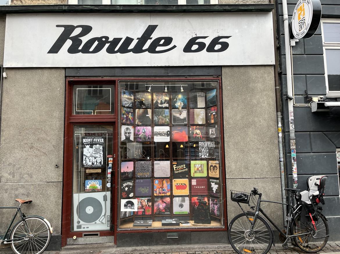 Hos Route 66 er vinyl ikke en trend