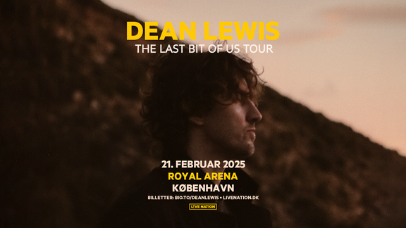 Succesfulde Dean Lewis optræder i Royal Arena til februar