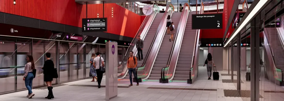 Fakta om den nye M5 københavnske metrolinie