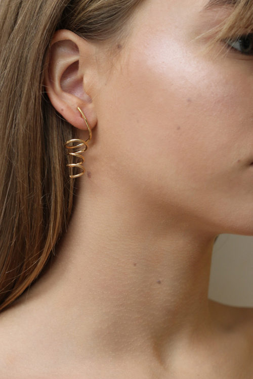 Reliquia Swivel Earrings at Julia Rouge