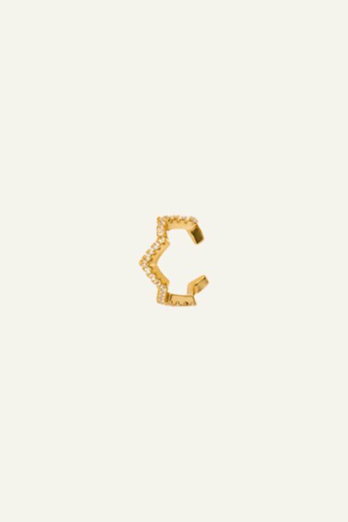 Aleyole zig zag Earcuff at Juilia Rouge