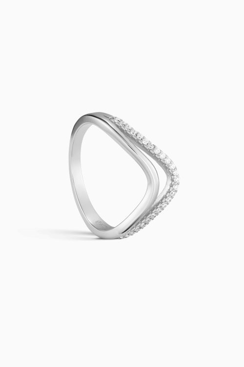 Aleyole Bonded Silver Ring Julia Rouge