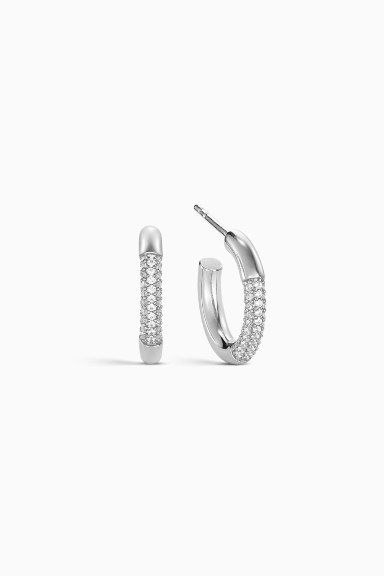 Aleyole Laps Silver Earrings Aleyole Laps Silver Earrings at Julia Rouge