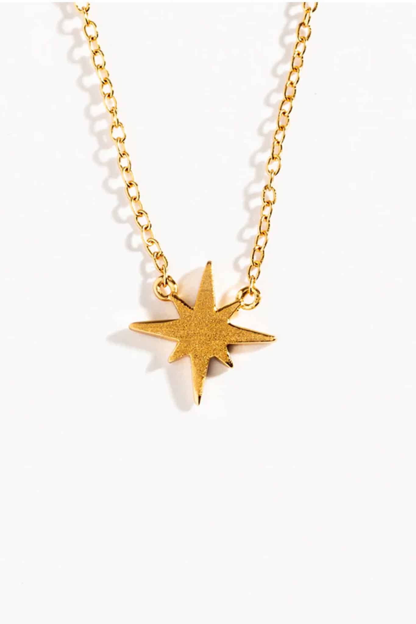 North Star Drop Gold Vermeil Necklace – Danielle Silvie