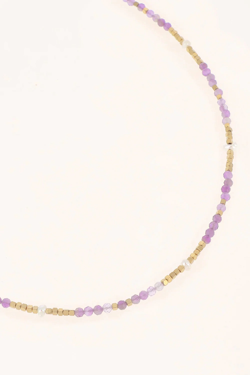 Bohm Paris Amethyst Beaded Necklace • Julia Rouge Home to wonderful