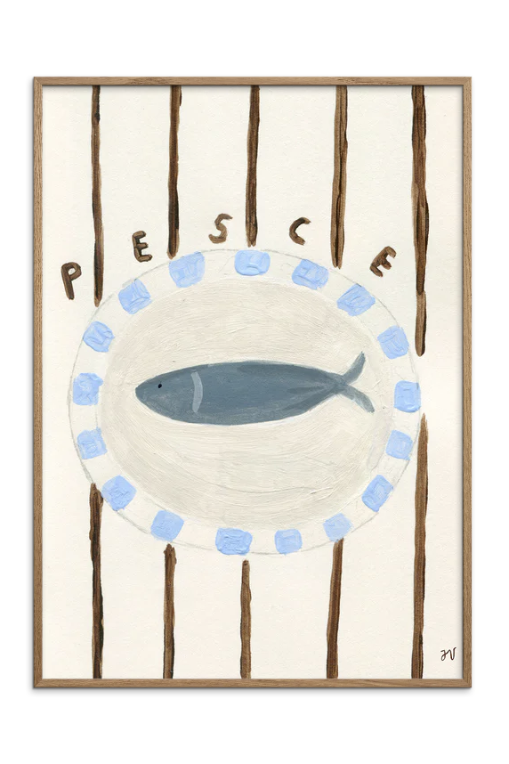 Pesce art print