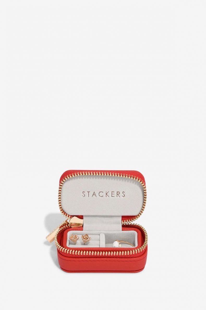 stackers petite red jewellery box