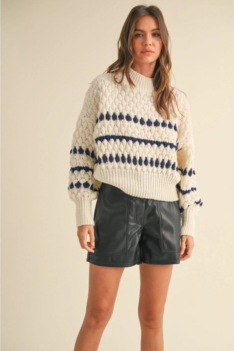 miou muse navy knit