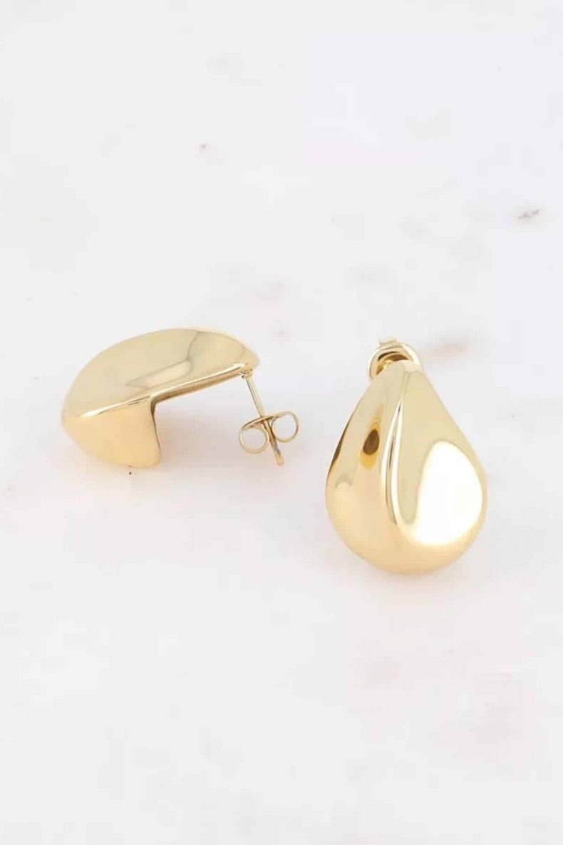 bohm paris pinched drop earrings