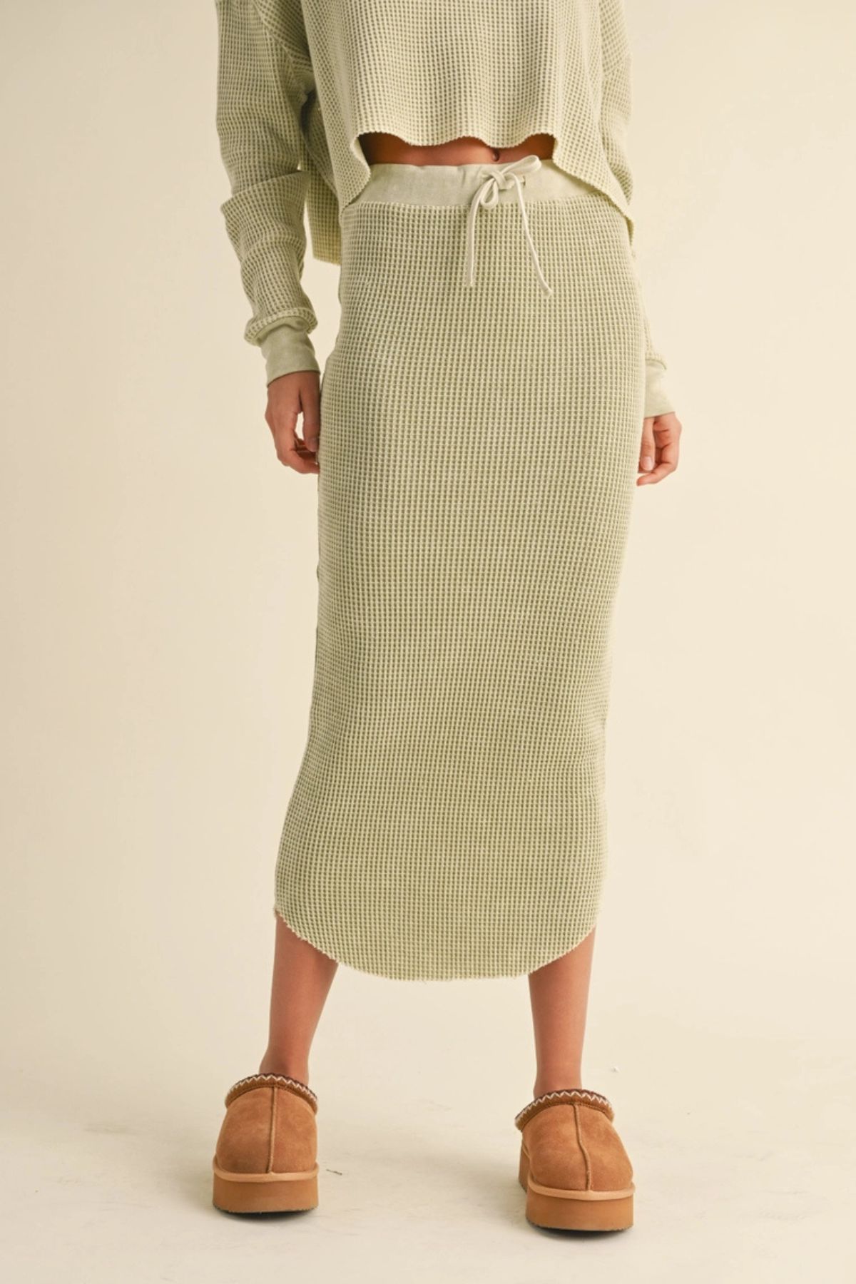 miou muse rib skirt