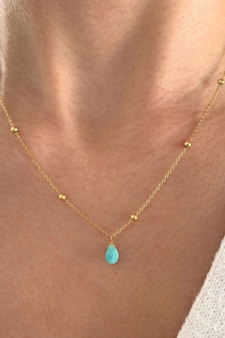 vc amazonite necklace