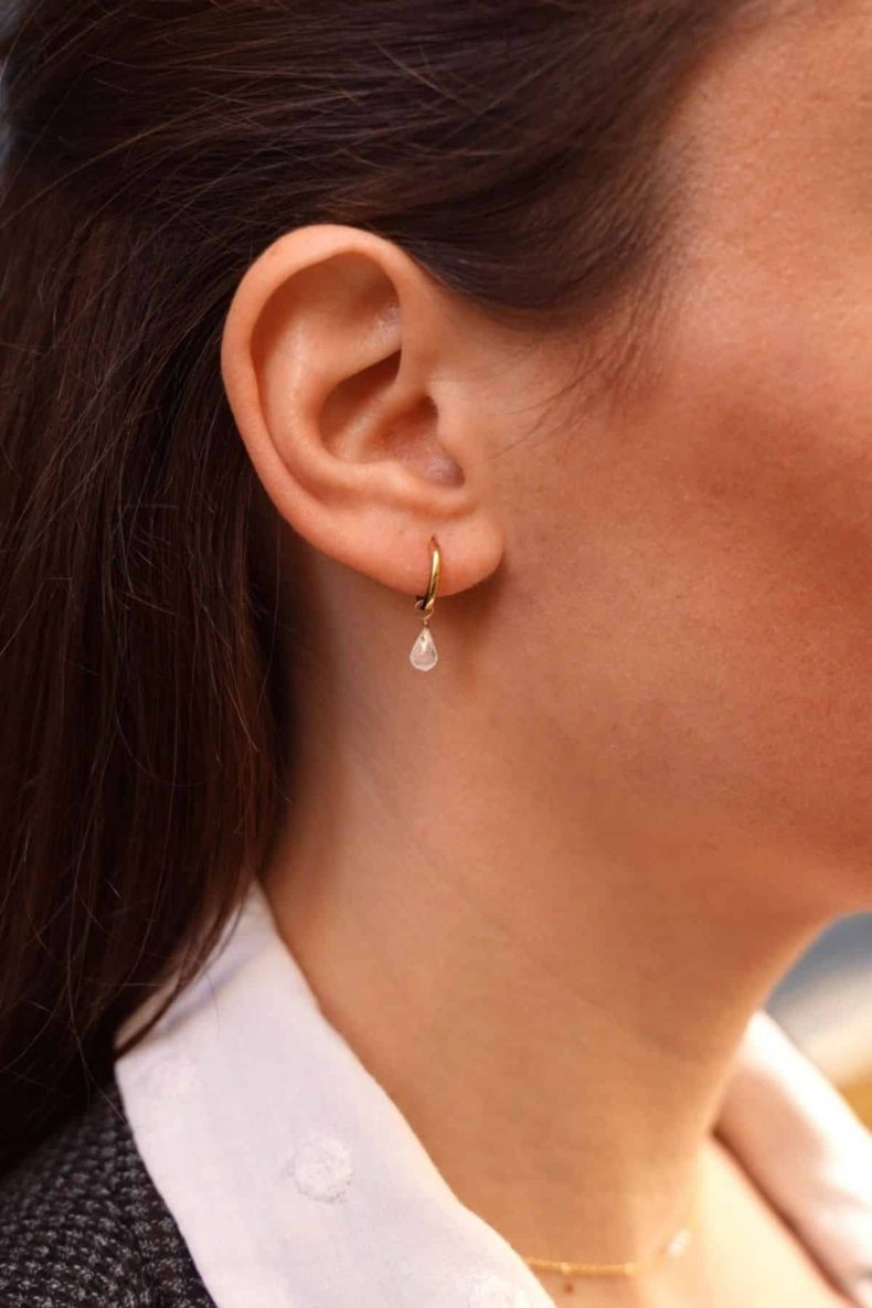 vc crystal earrings