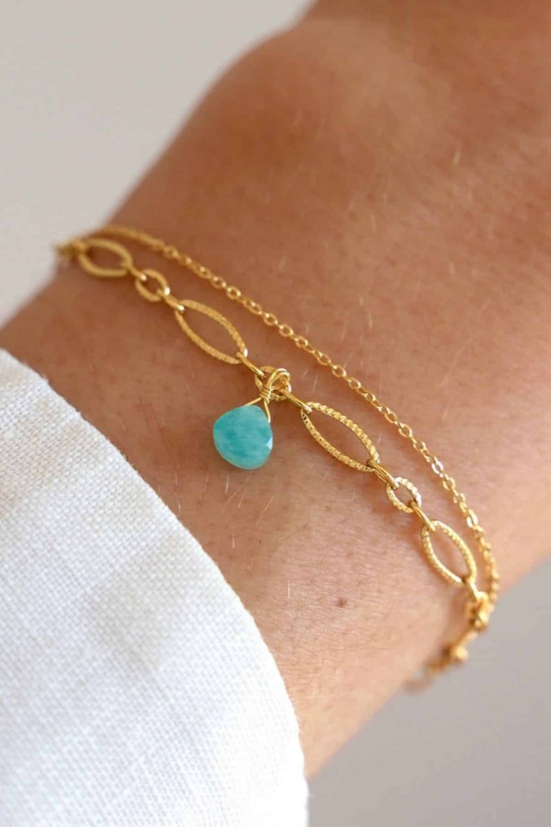 victoire collection amazonite bracelet