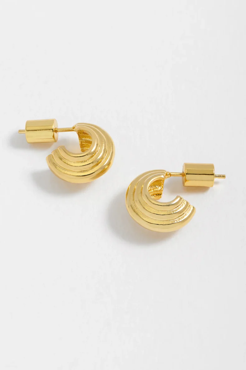 Estella Bartlett Ridged Earrings