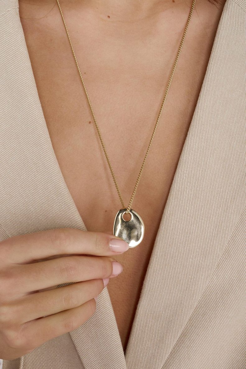 Tutti & Co Gold Balance Necklace